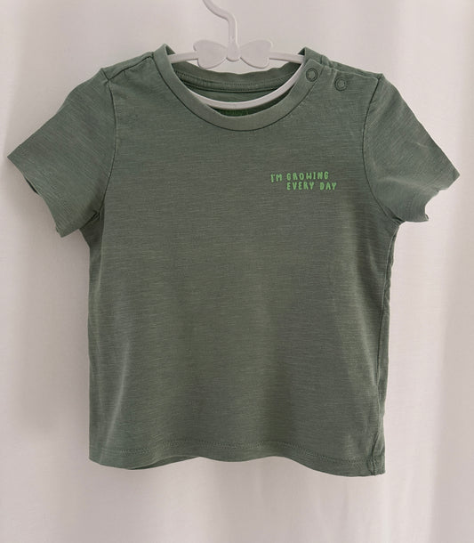 T-Shirt "I'm growing every day" Gr. 92