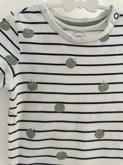 T-Shirt mit Äpfel Gr. 92