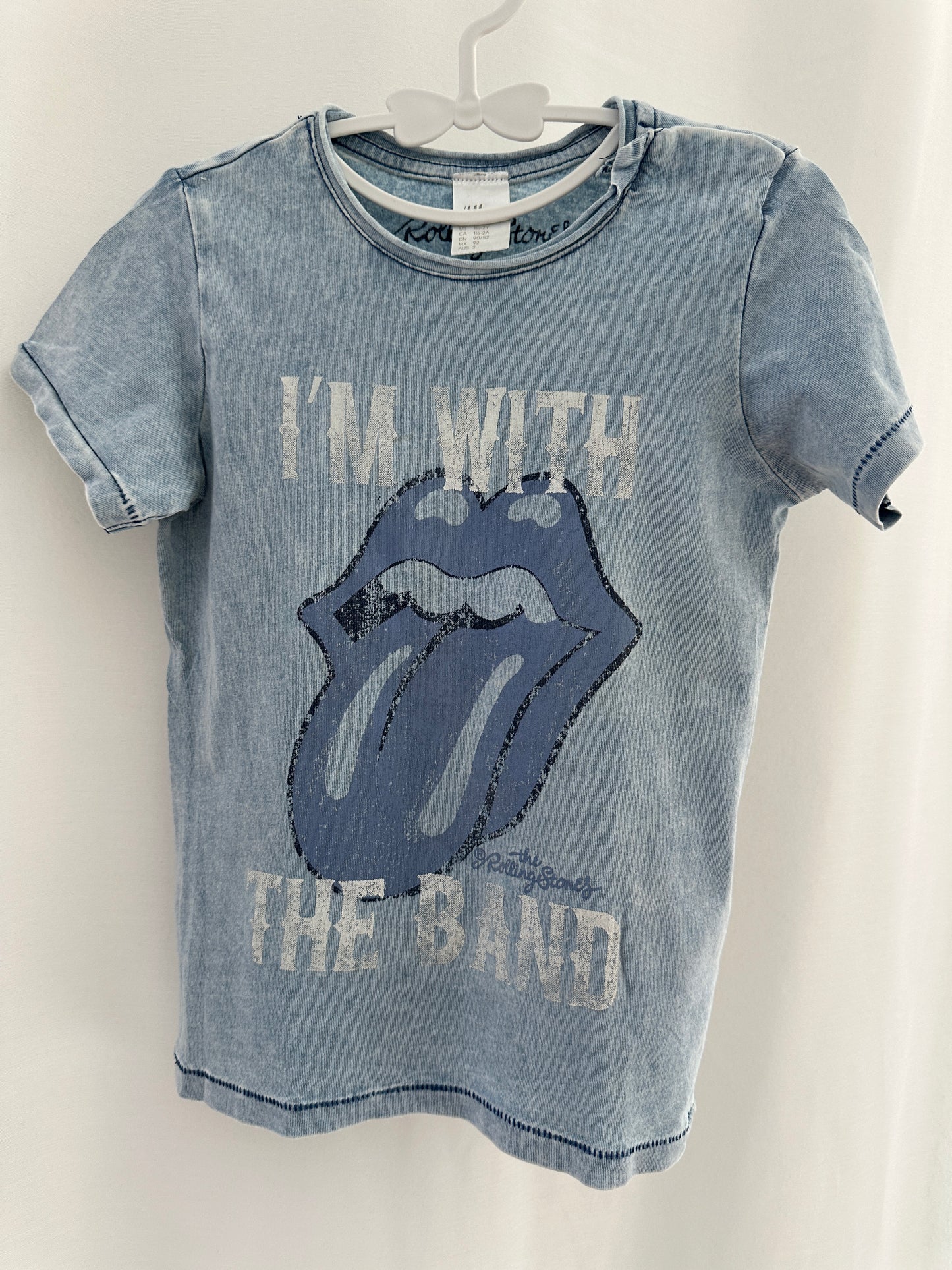 T-Shirt "I'm with the band" Gr. 92