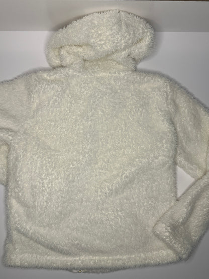 Flauschige Jacke Gr. 134/140