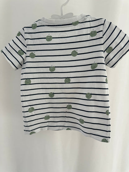 T-Shirt mit Äpfel Gr. 92