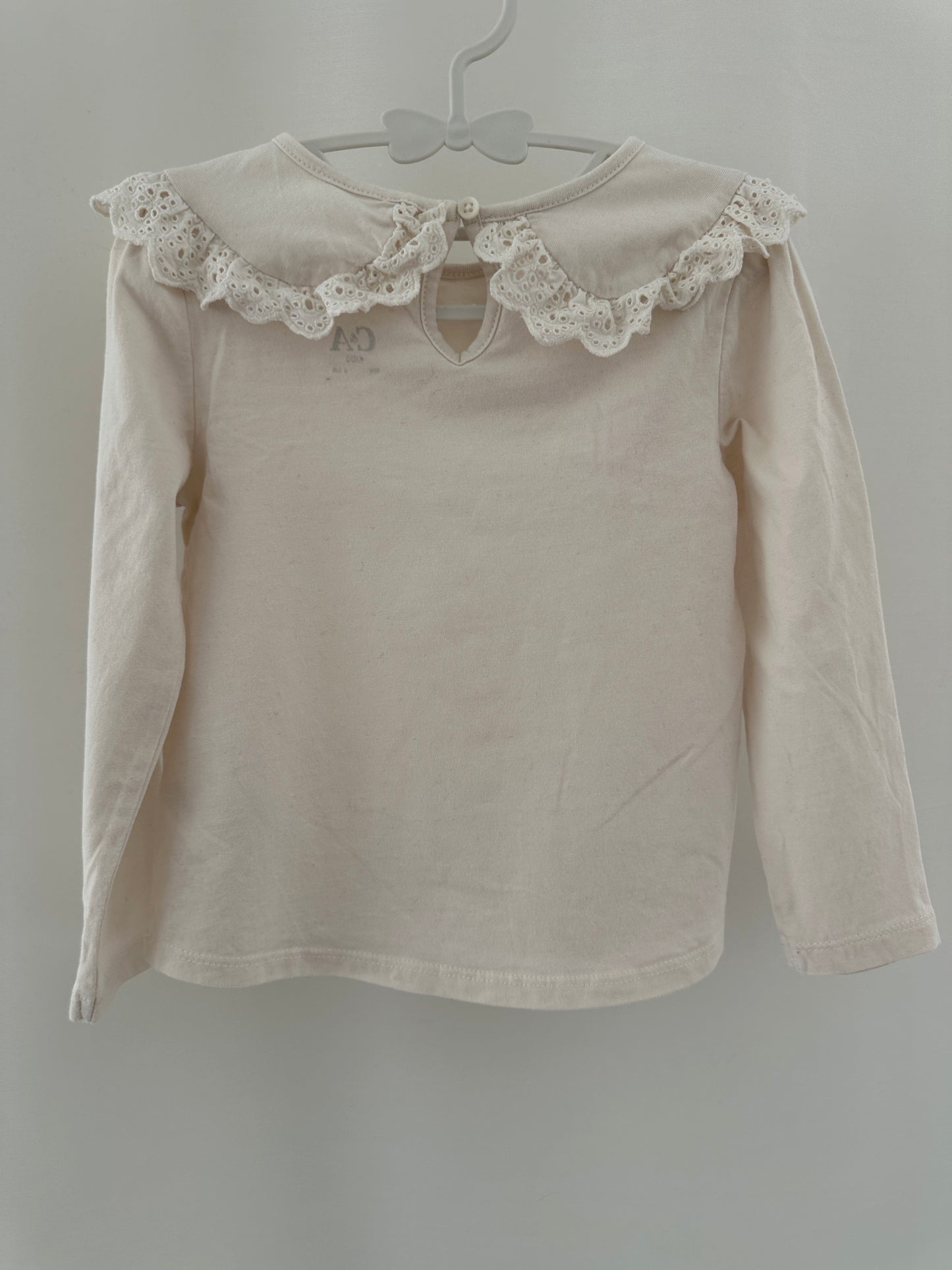 Pullover in Creme Gr. 104