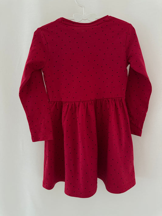 Kleid Minnie Mouse mit schwarzen Punkten Gr. 98 | Secondhand | MiniMoments