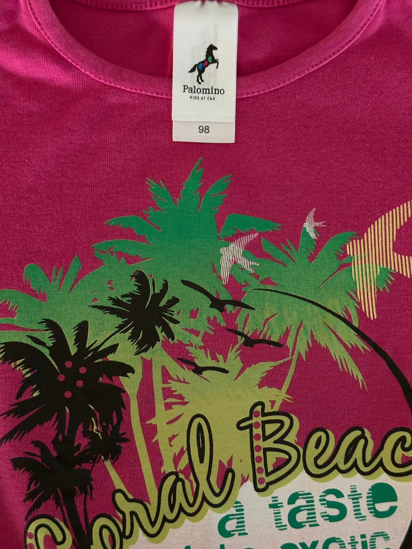 T-Shirt mit Aufdruck Gr. 98