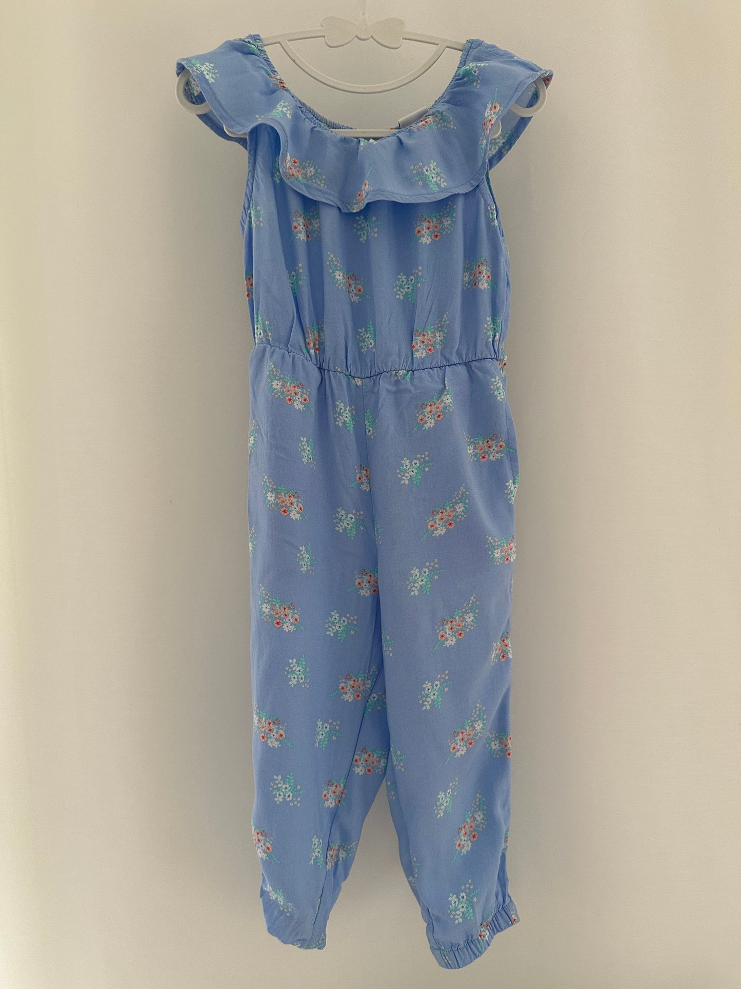 Einteiler mit Blumen Gr. 92