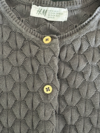 Strickjacke mit Knöpfen Gr. 92