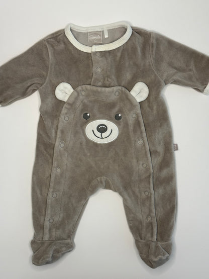Kuschliger Teddy Overall Gr. 50