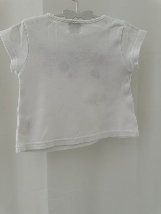 T-Shirt mit Blumen Gr. 68