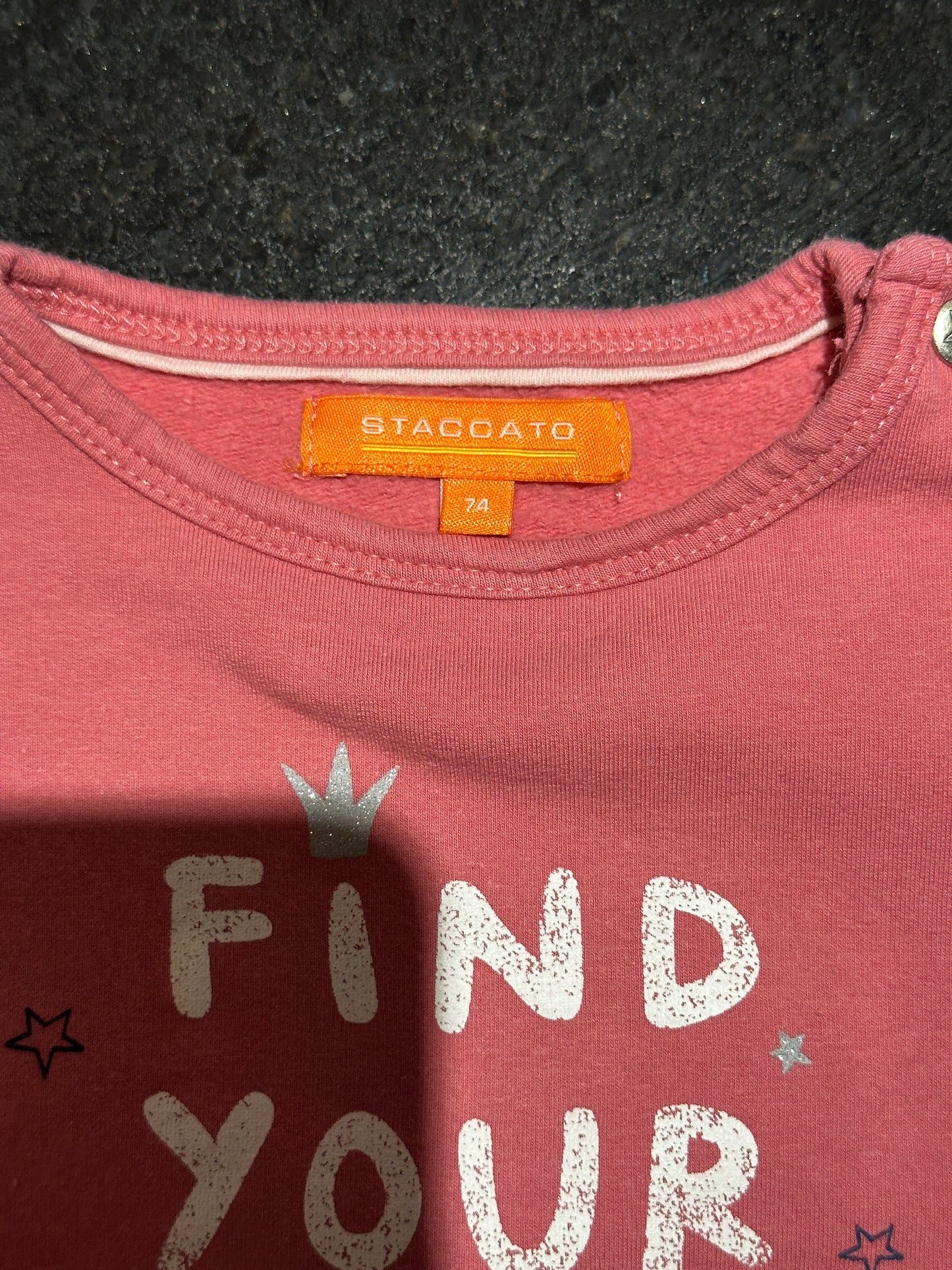 Pullover "find yourself" Gr. 74-80