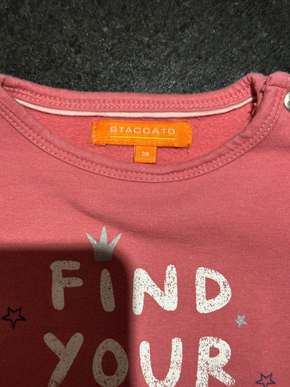 Pullover "find yourself" Gr. 74-80