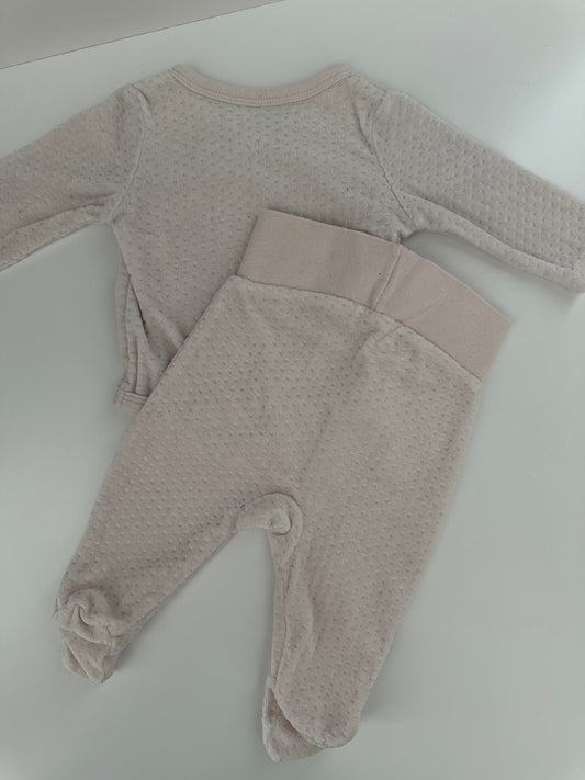 Baby Set Hase Rosa Gr. 56