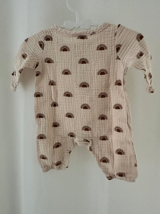 Strampler Sonne Gr. 56