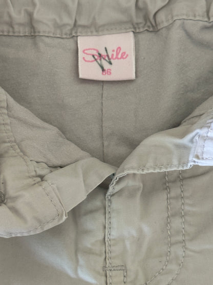 Hose lang (gefüttert) mit Schmetterlingen Gr. 86