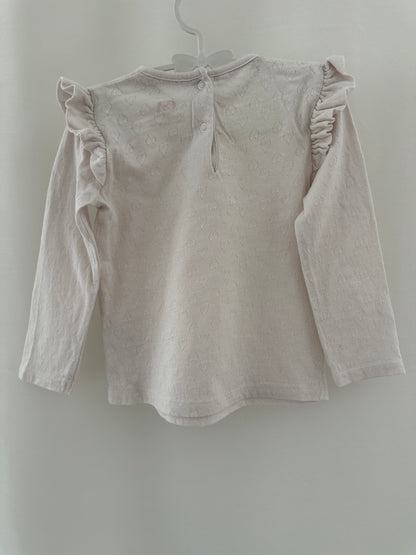 Pullover mit Herzen Gr. 98