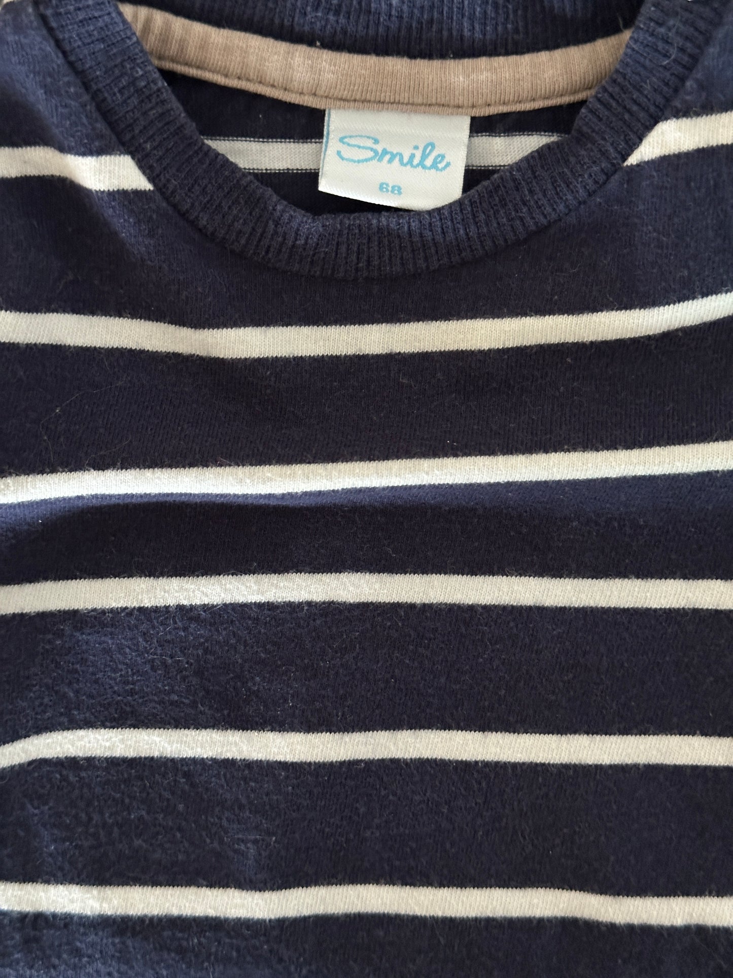 Pullover gestreift Gr. 68