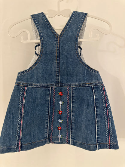 Kleidchen mit Blumen Gr. 68