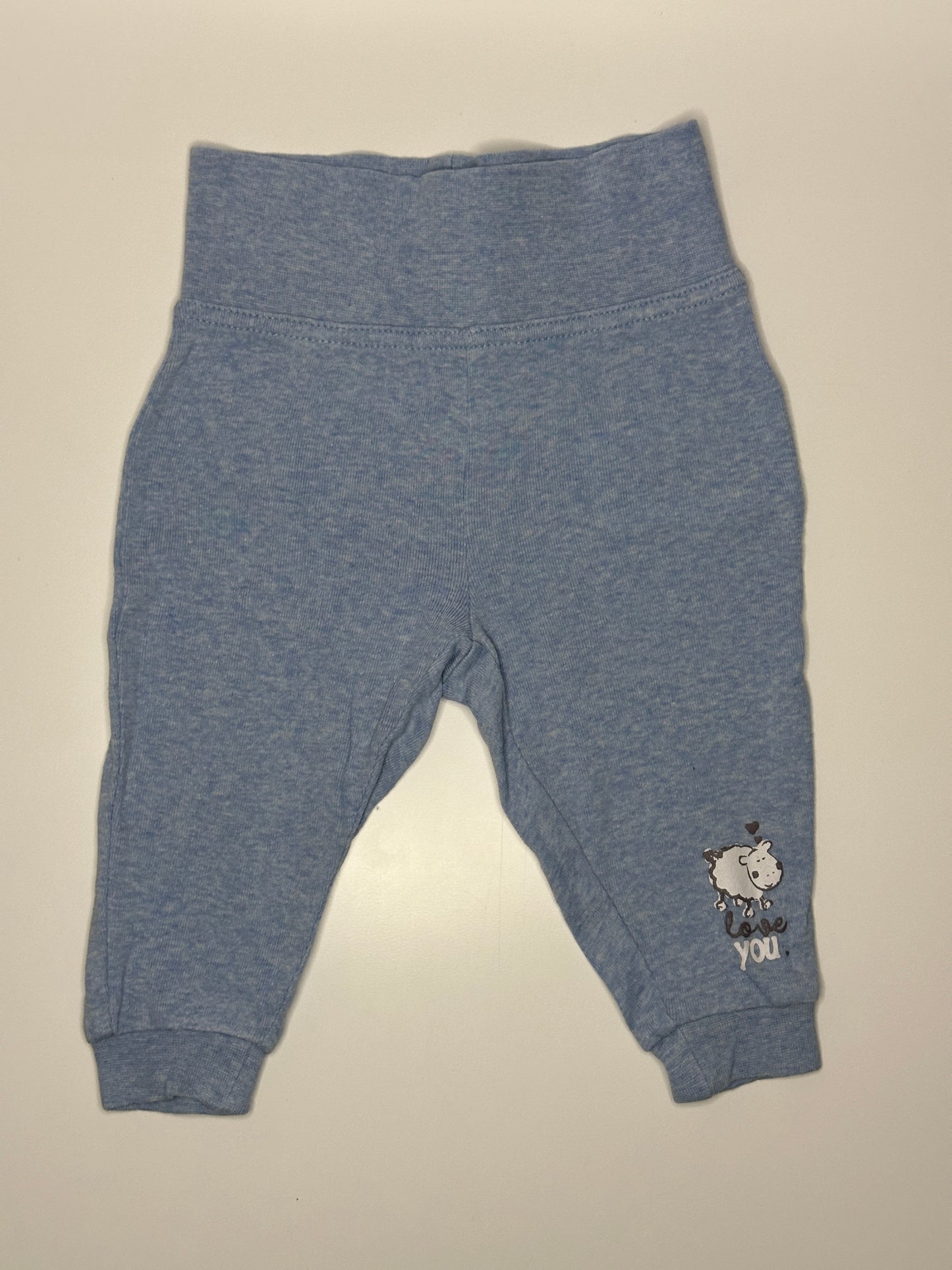 Lange Hose mit Schäfchen Gr. 62