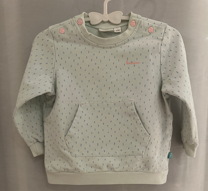 Pullover mit Punkten Gr. 74/80