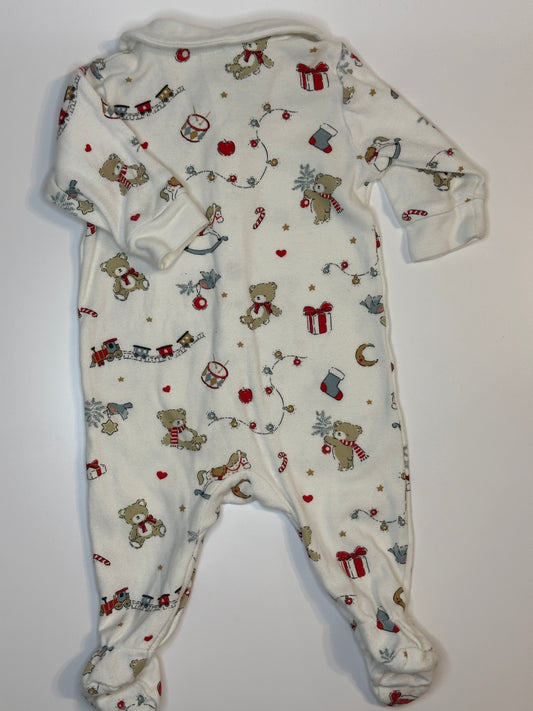 Strampler Weihnachten Gr. 56