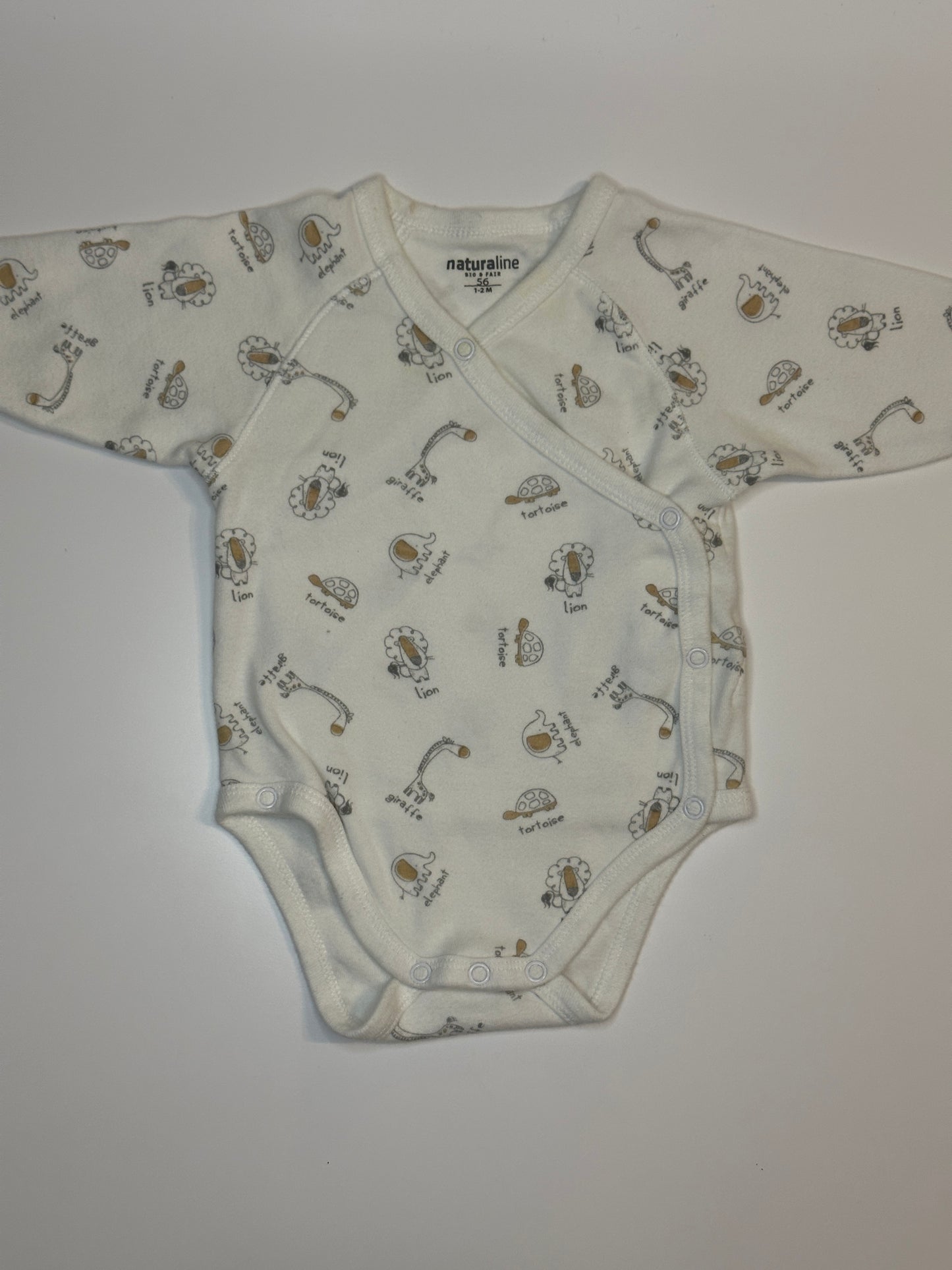 Wickelbody kurzarm Gr. 56