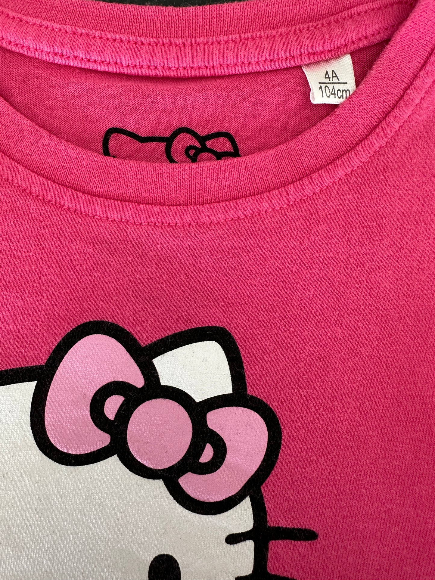 T-Shirt Hello Kitty in Pink Gr. 104
