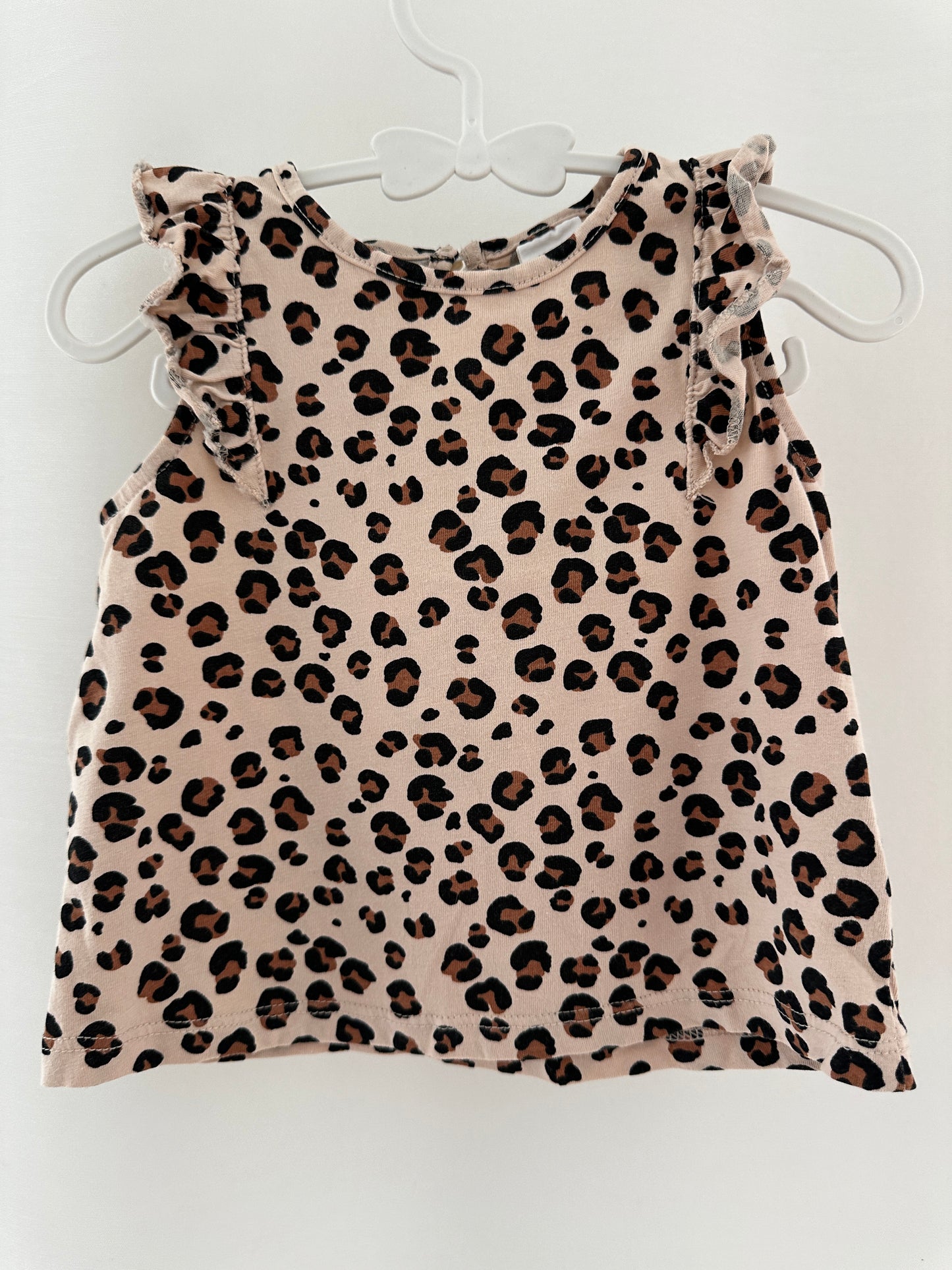Top & Hose Set im Leopardenmuster Gr. 74