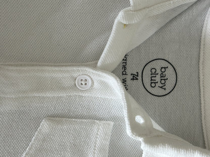 T-Shirt mit Kragen / Poloshirt Gr. 74