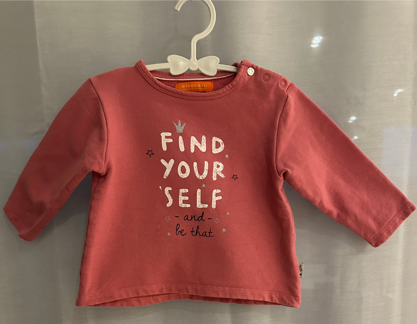 Pullover "find yourself" Gr. 74-80