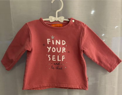 Pullover "find yourself" Gr. 74-80