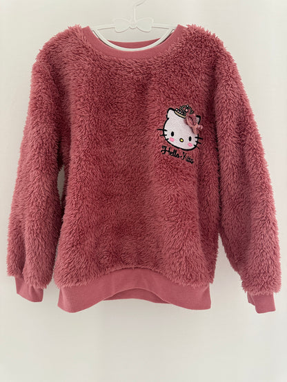 Kuscheliger Pullover Hello Kitty Gr. 122