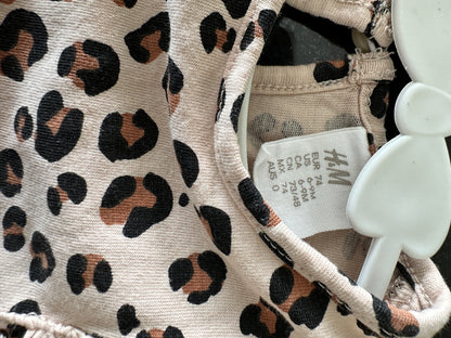 Top & Hose Set im Leopardenmuster Gr. 74