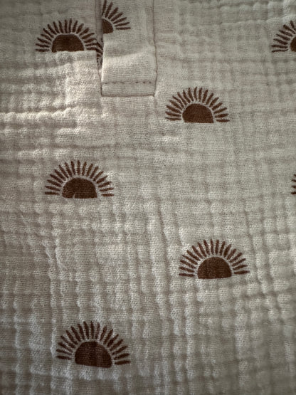 Strampler Sonne Gr. 56