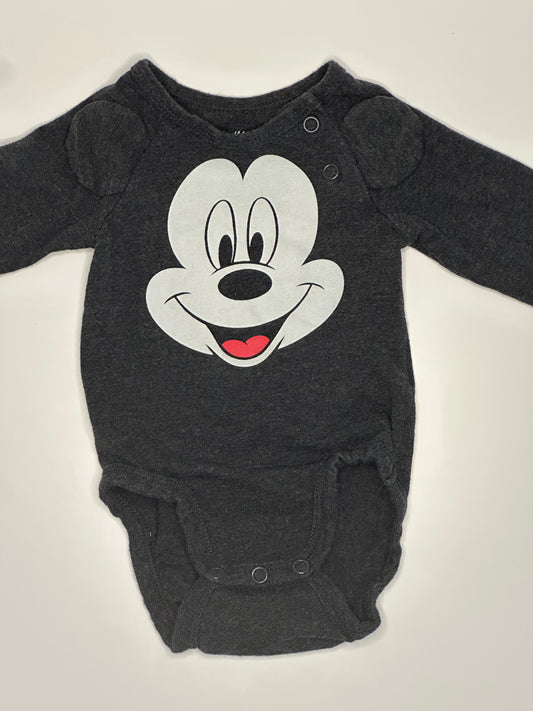 Langarmbody Mickey Mouse Gr. 50