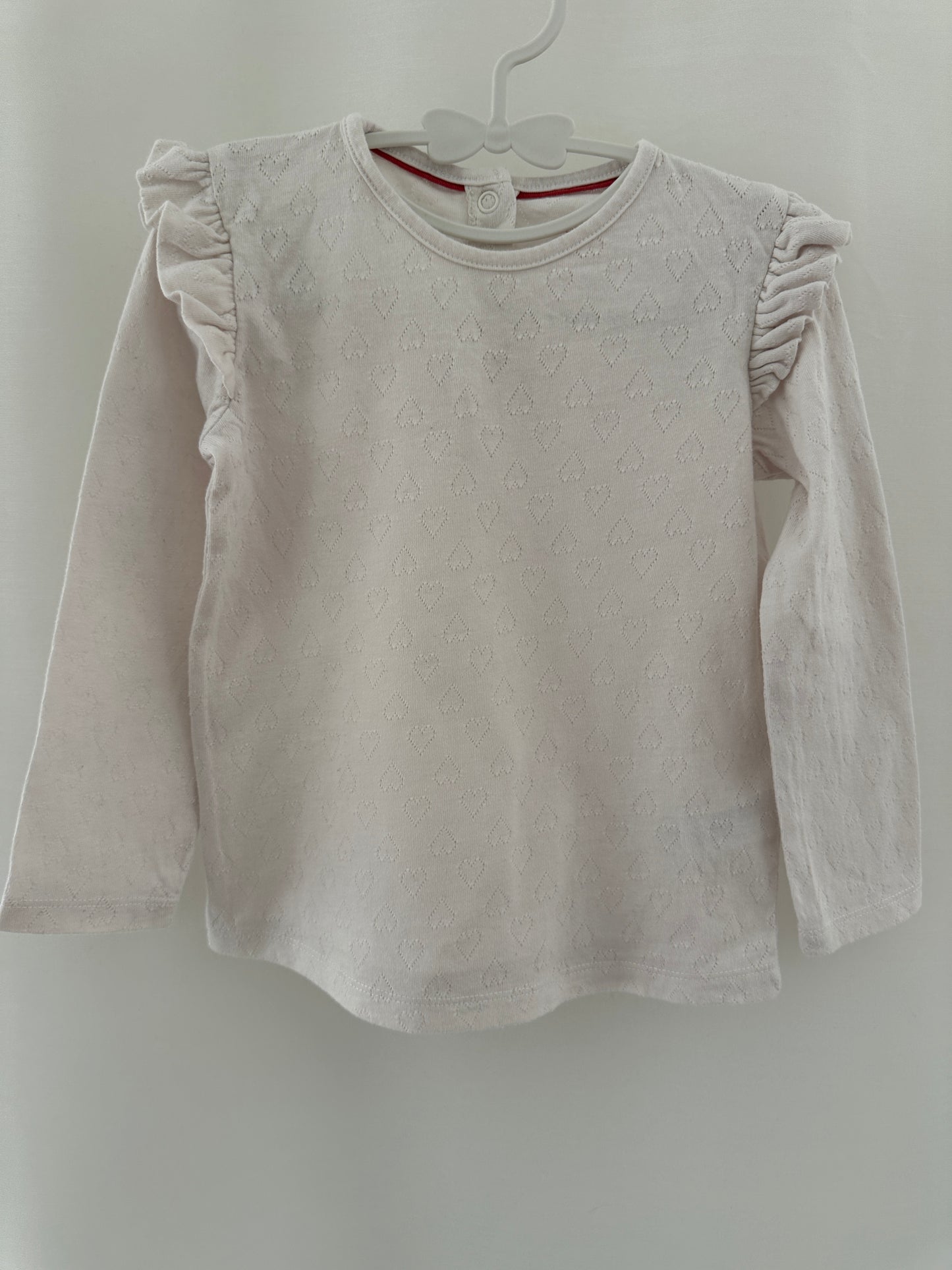 Pullover mit Herzen Gr. 98