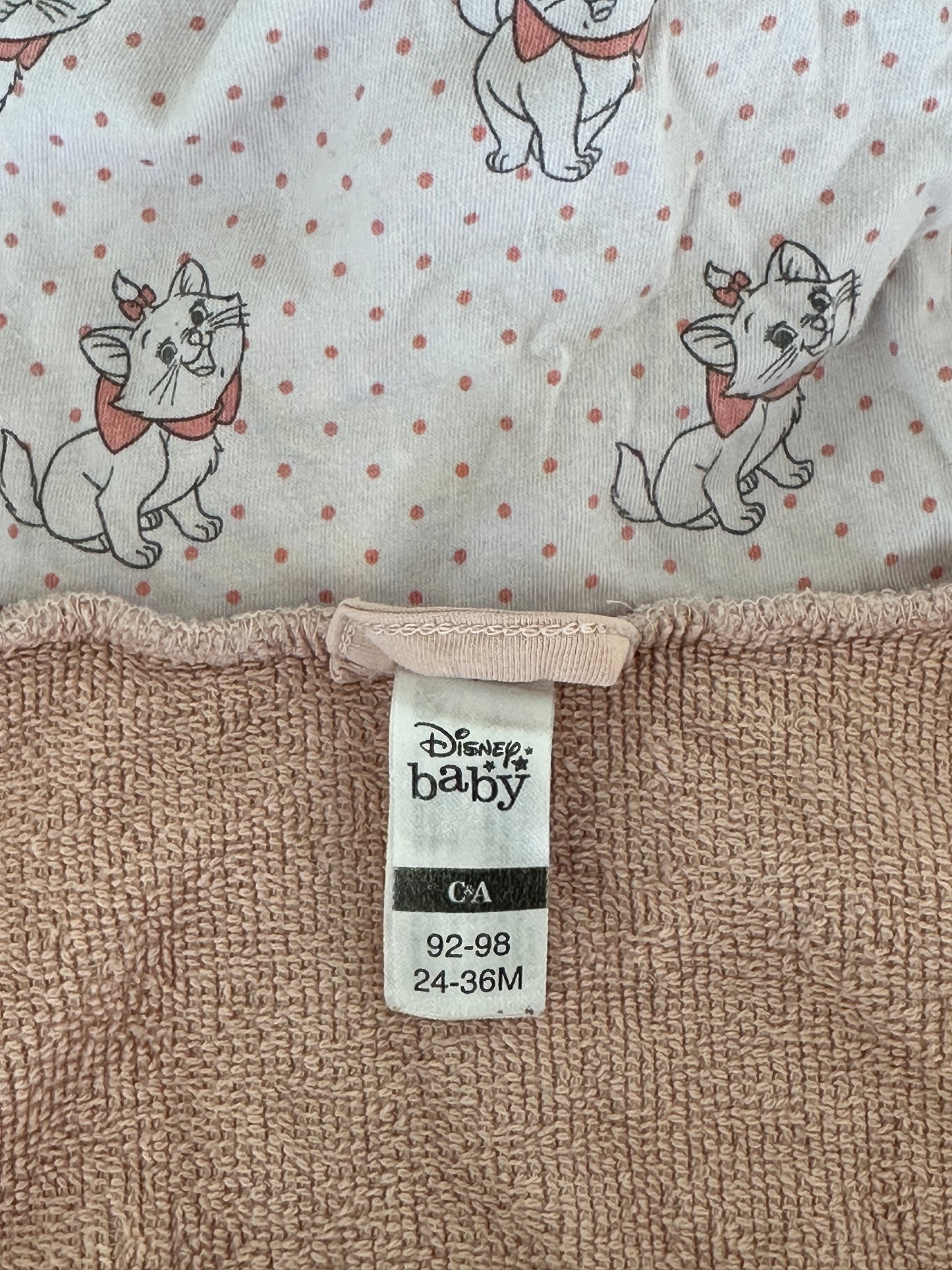 Bademantel mit Katze