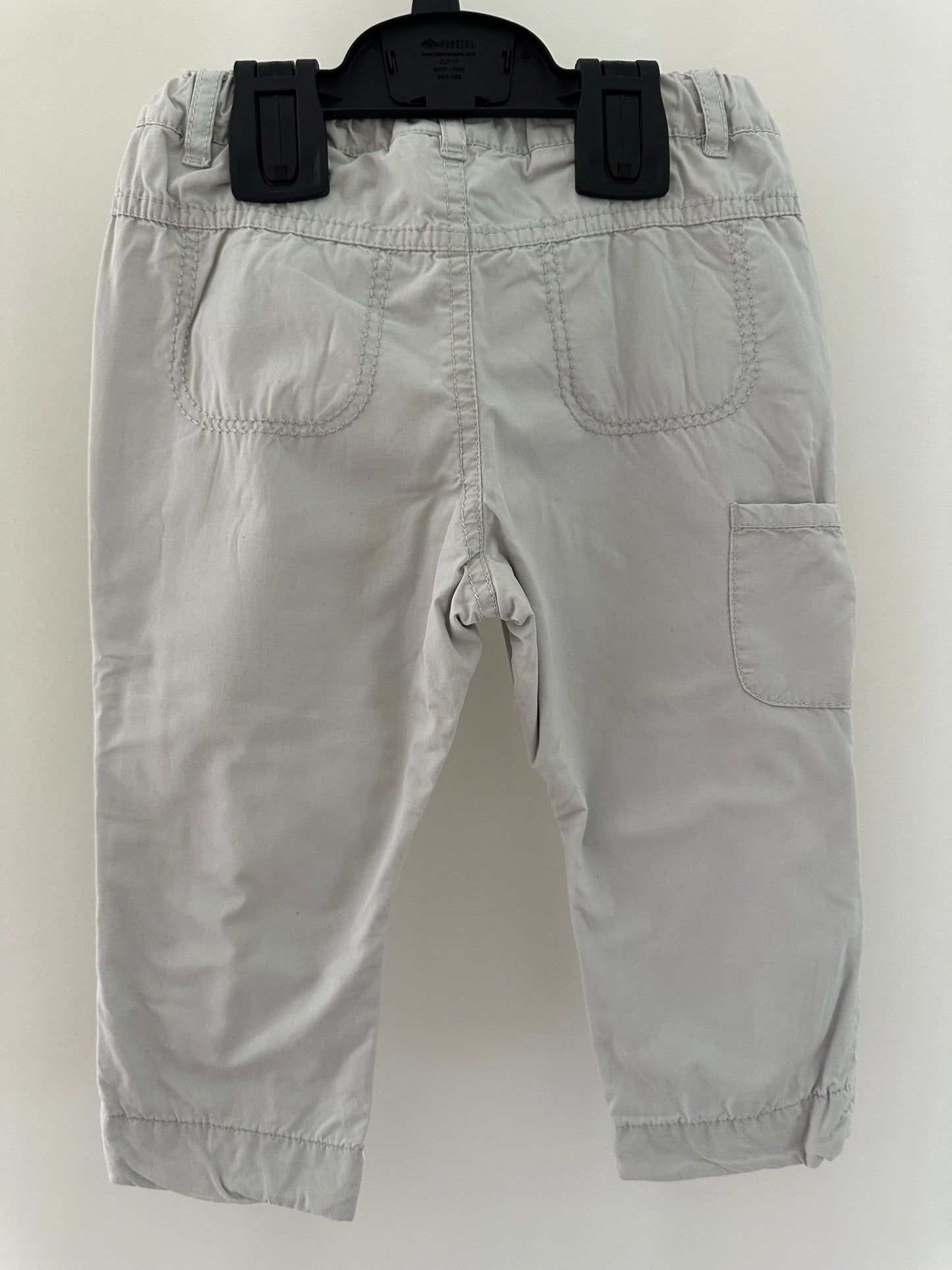 Hose lang (gefüttert) mit Schmetterlingen Gr. 86