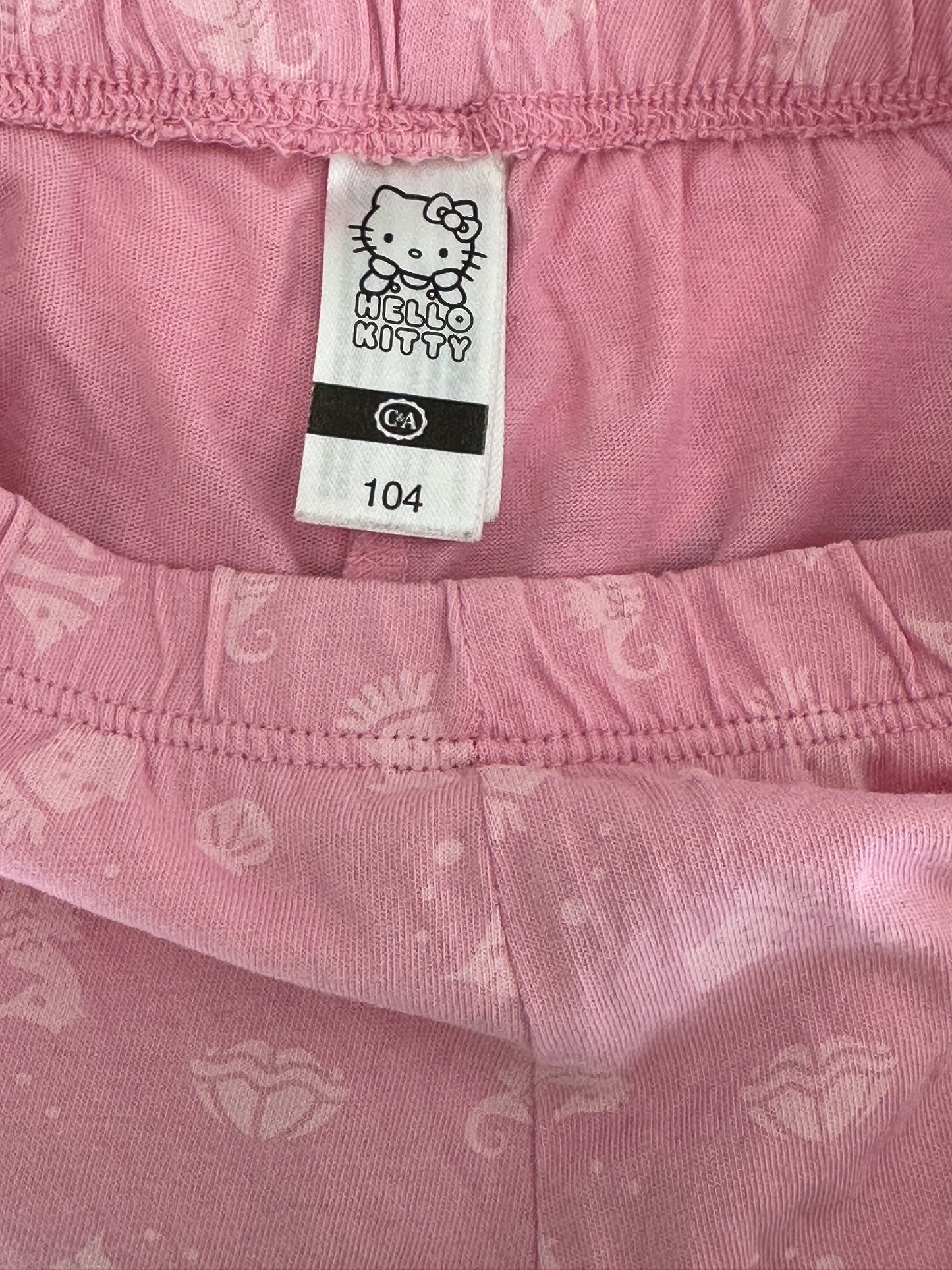 T-Shirt & Hose Set in Pink Gr. 104
