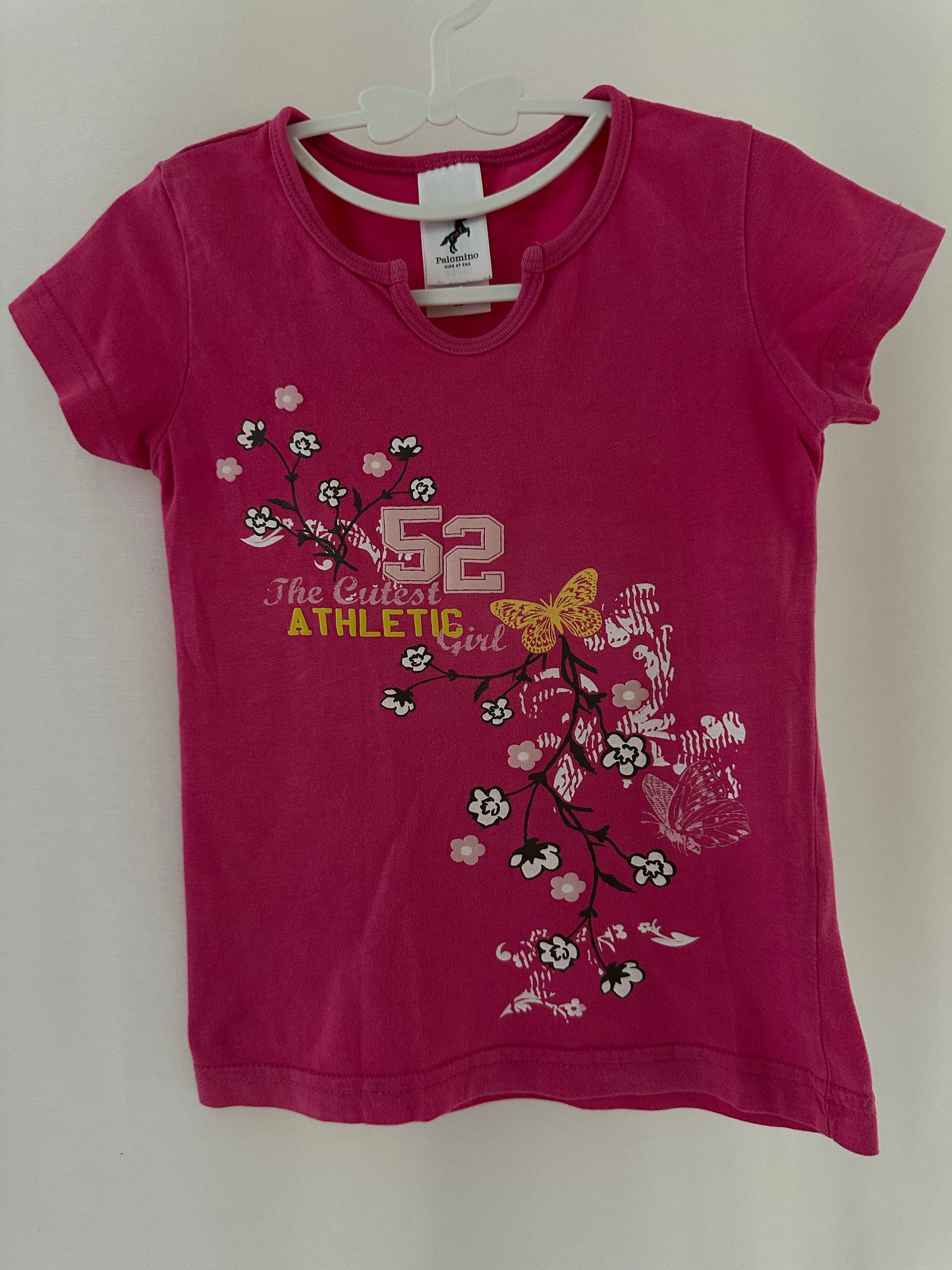 T-Shirt mit Blumen Gr. 98