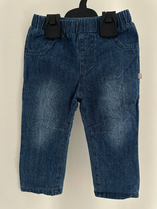 Lange Hose mit Elastbund Gr. 74