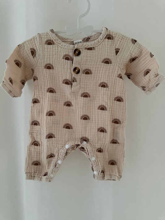 Strampler Sonne Gr. 56