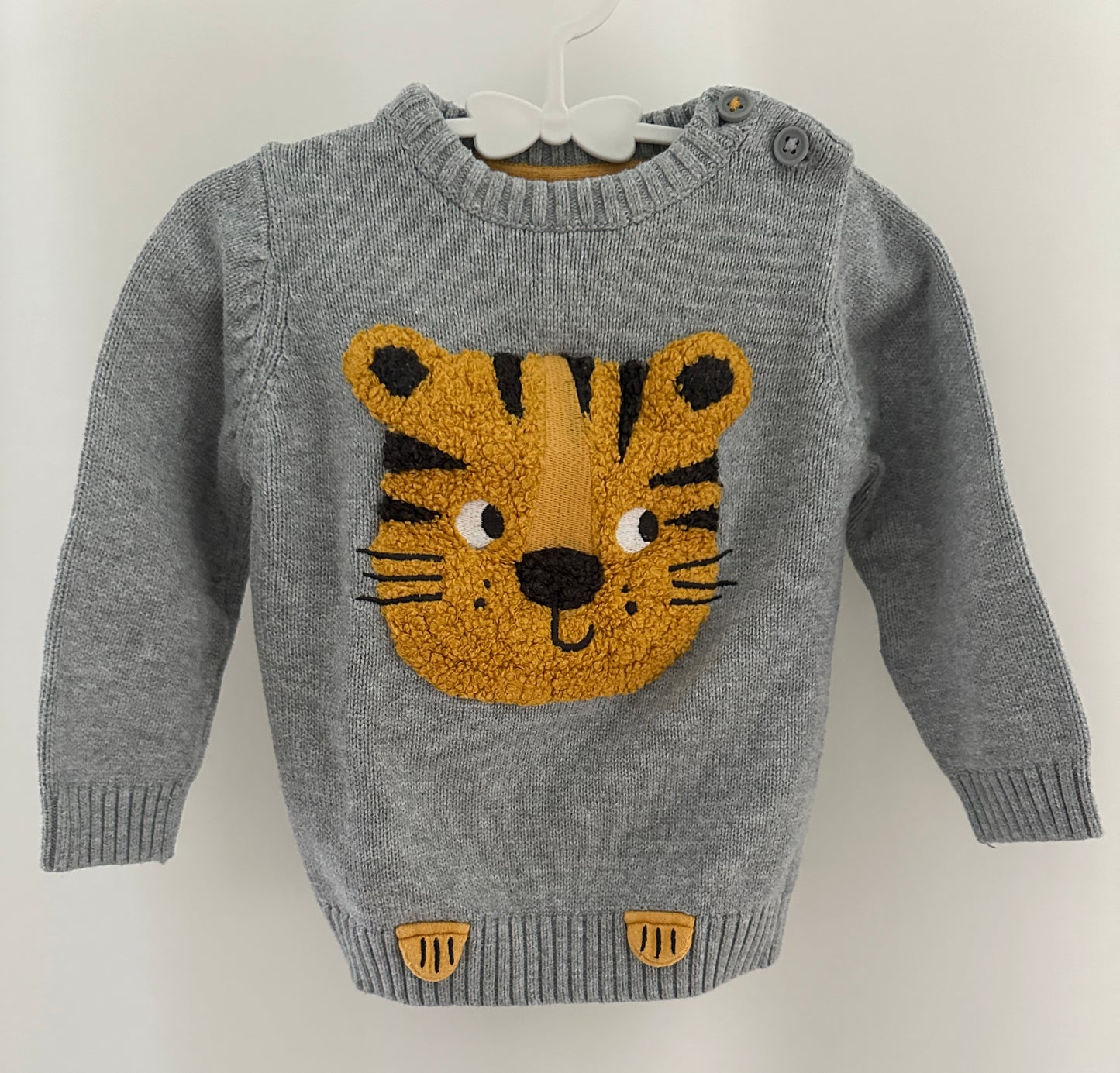 Pullover mit Tiger Gr. 74