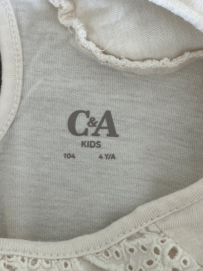 Pullover in Creme Gr. 104