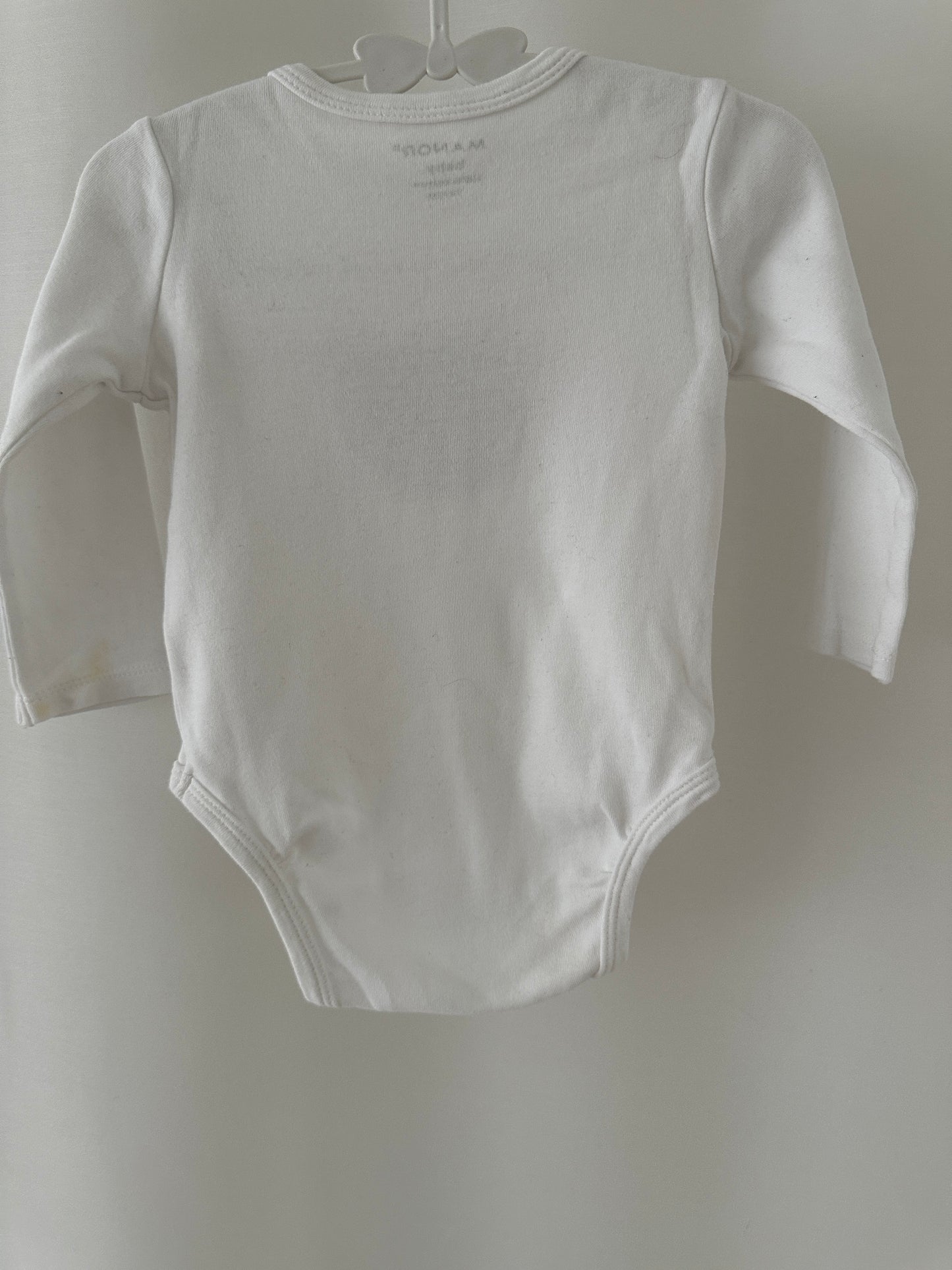 Langarmbody mit Knöpfen