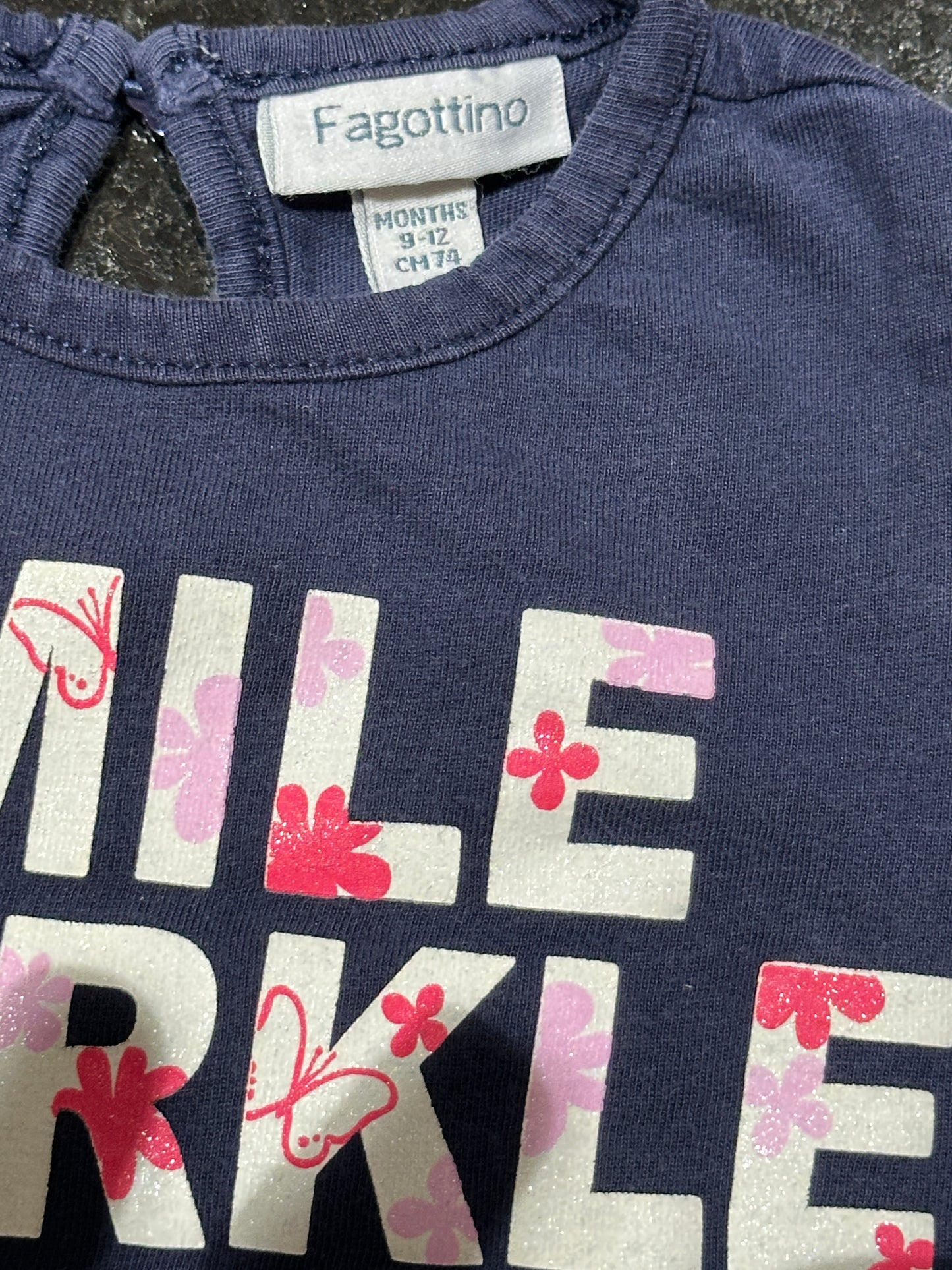 T-Shirt Smile Gr. 74