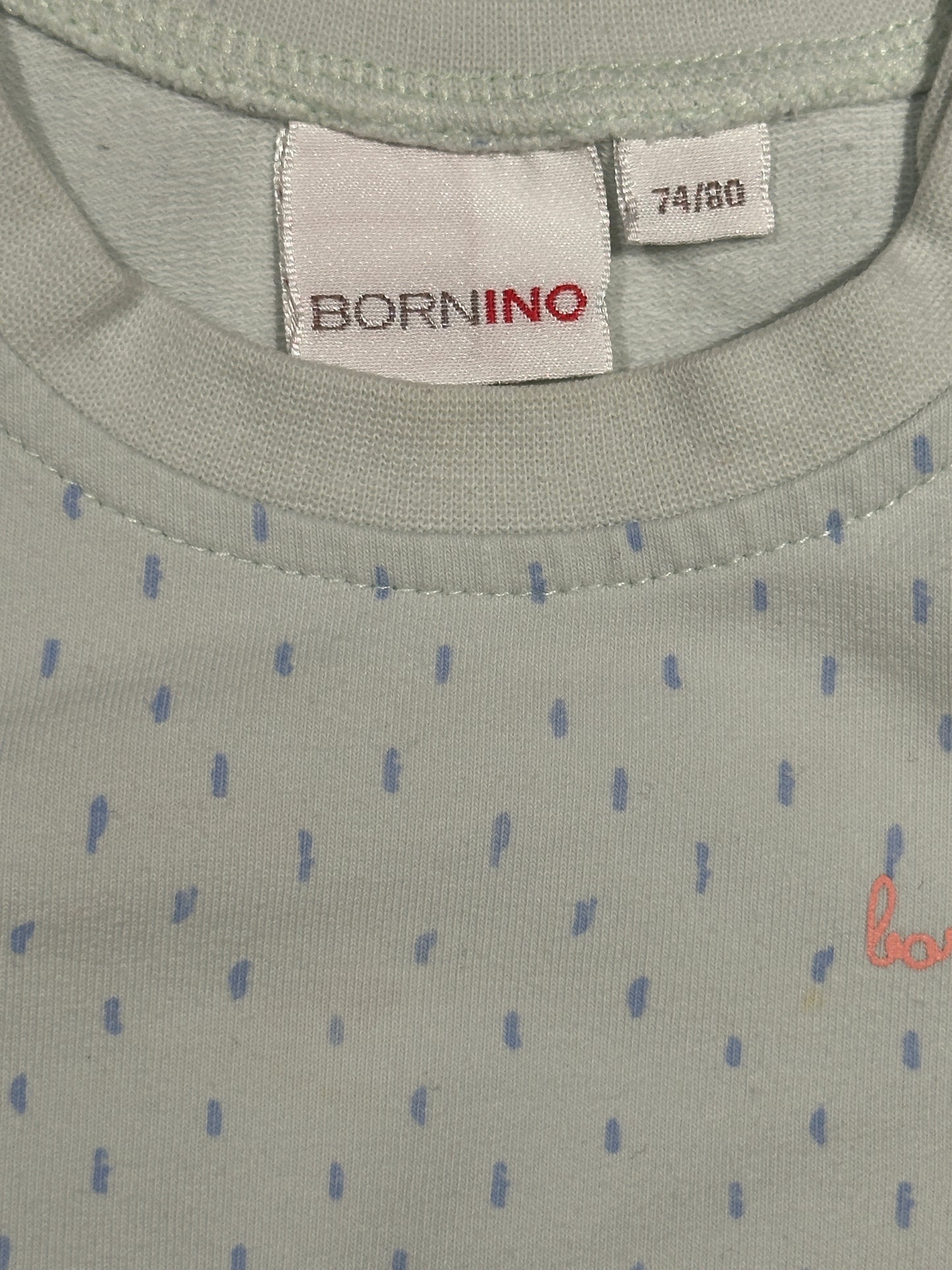 Pullover mit Punkten Gr. 74/80