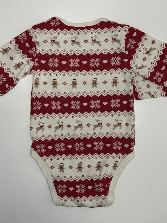 Baby Weihnachtsbody Rentier Gr. 86 C&A