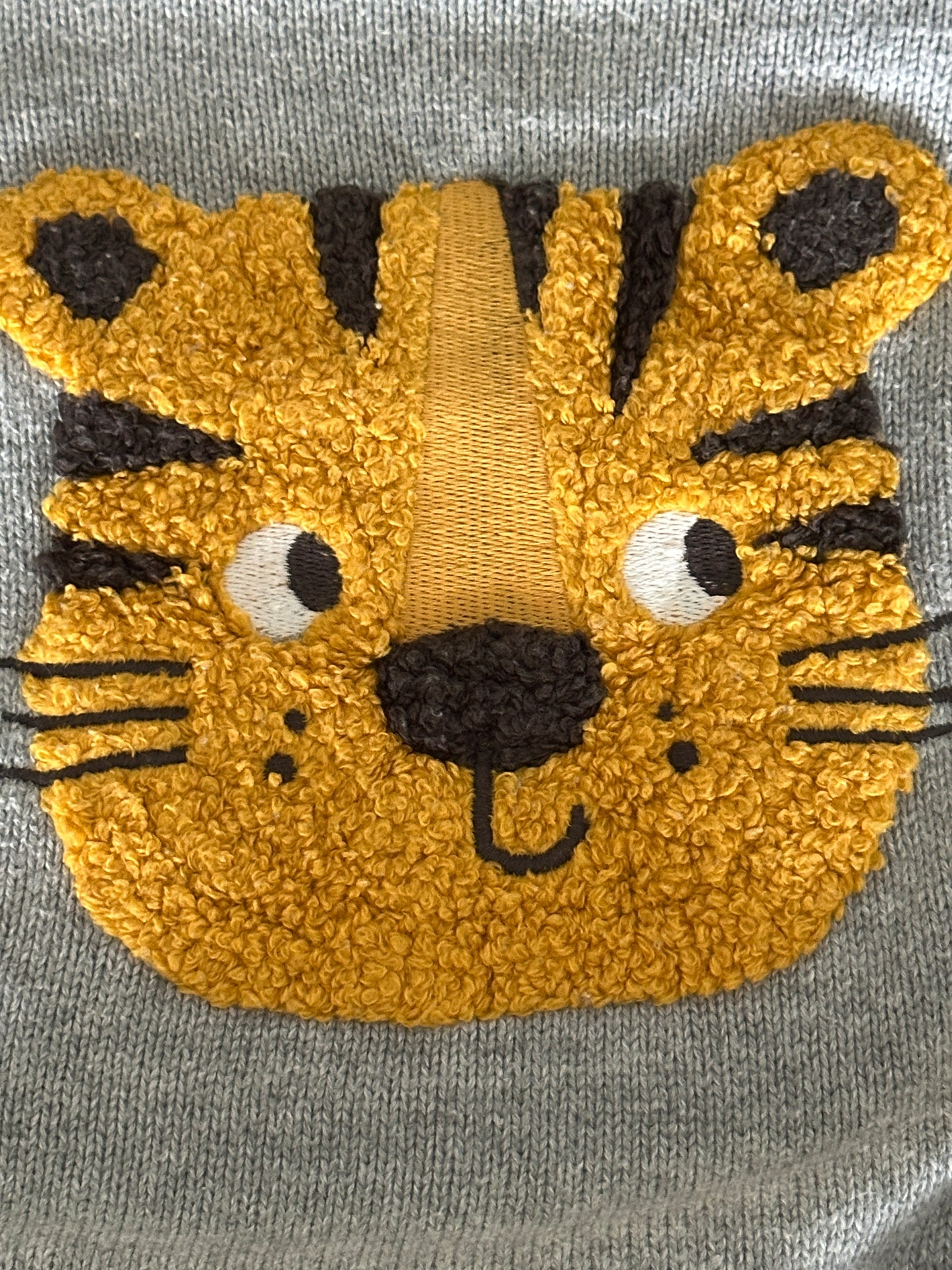 Pullover mit Tiger Gr. 74