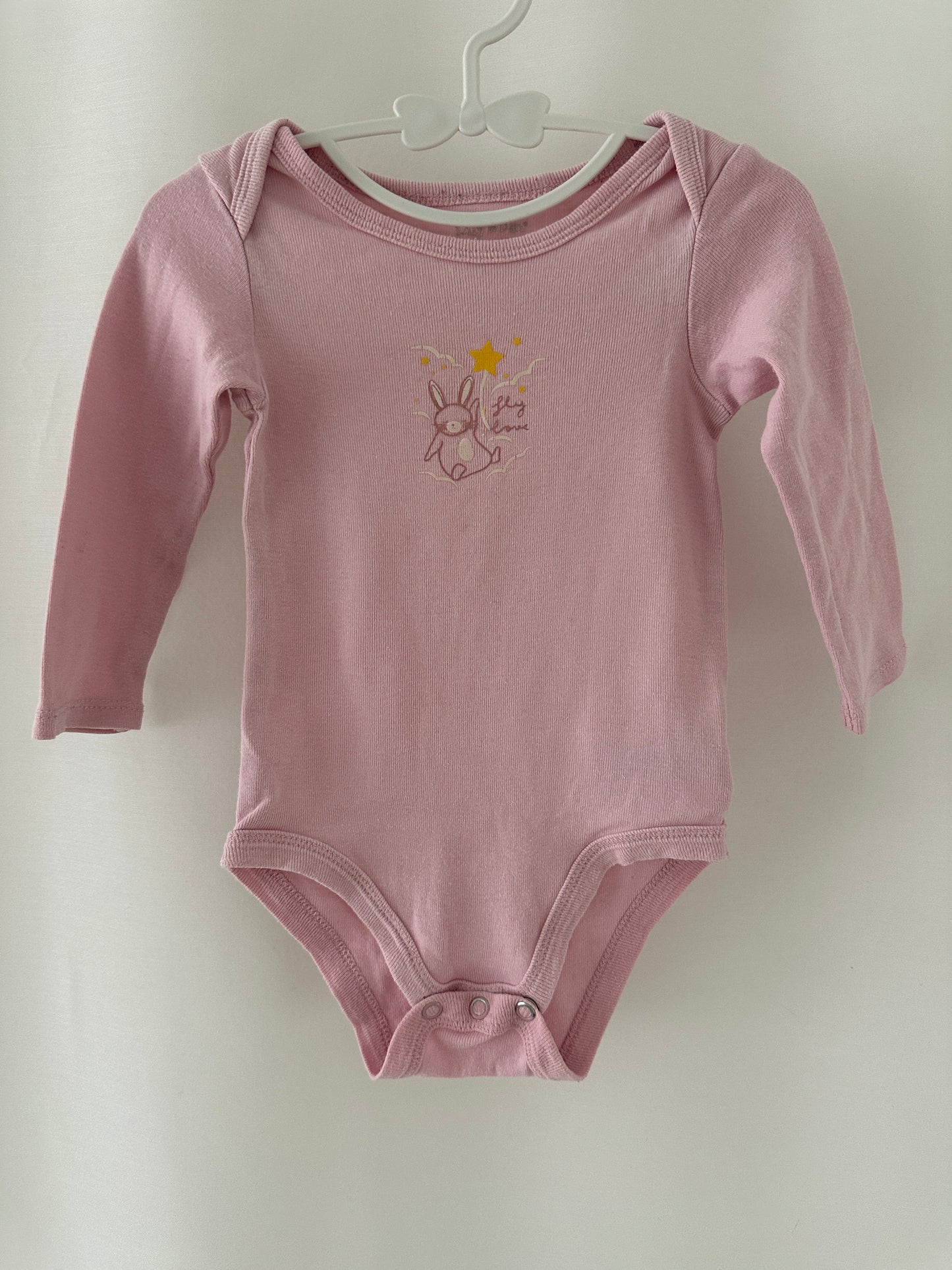 Langarmbody mit Hase