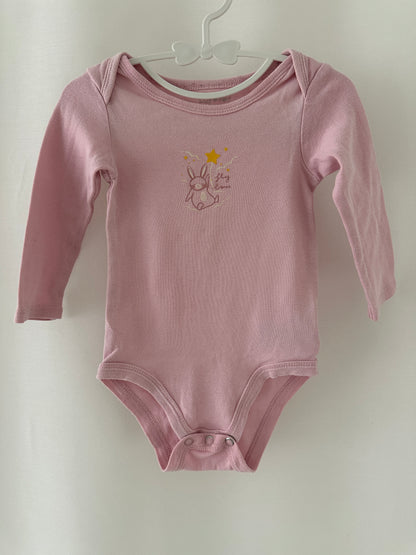 Langarmbody mit Hase