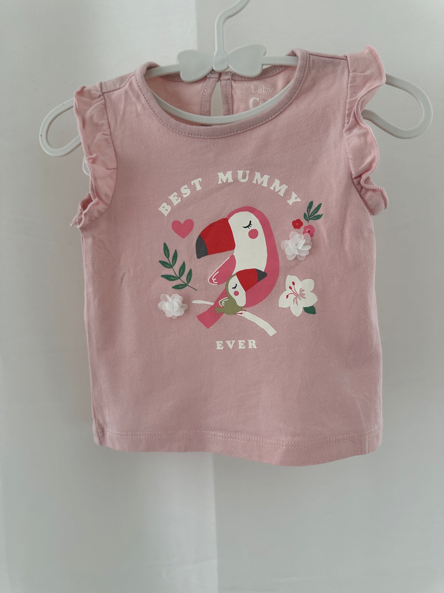 T-Shirt Papagei Gr. 62